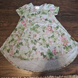 Lularoe girls floral dress size 4